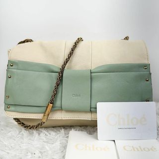 Chloe - クロエ ジューン ショルダーバッグ チェーン リボン バイ