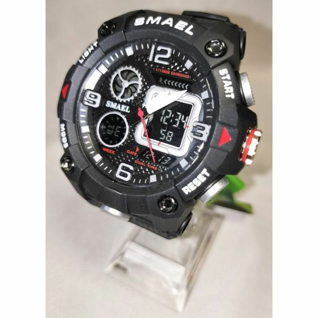 SMAEL 8055 スポーツウォッチ（ブラック） メンズの時計(腕時計(デジタル))の商品写真