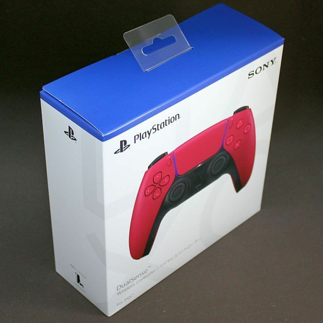 PS5新品 DualSense ワイヤレスコントローラー コズミック レッド PS5