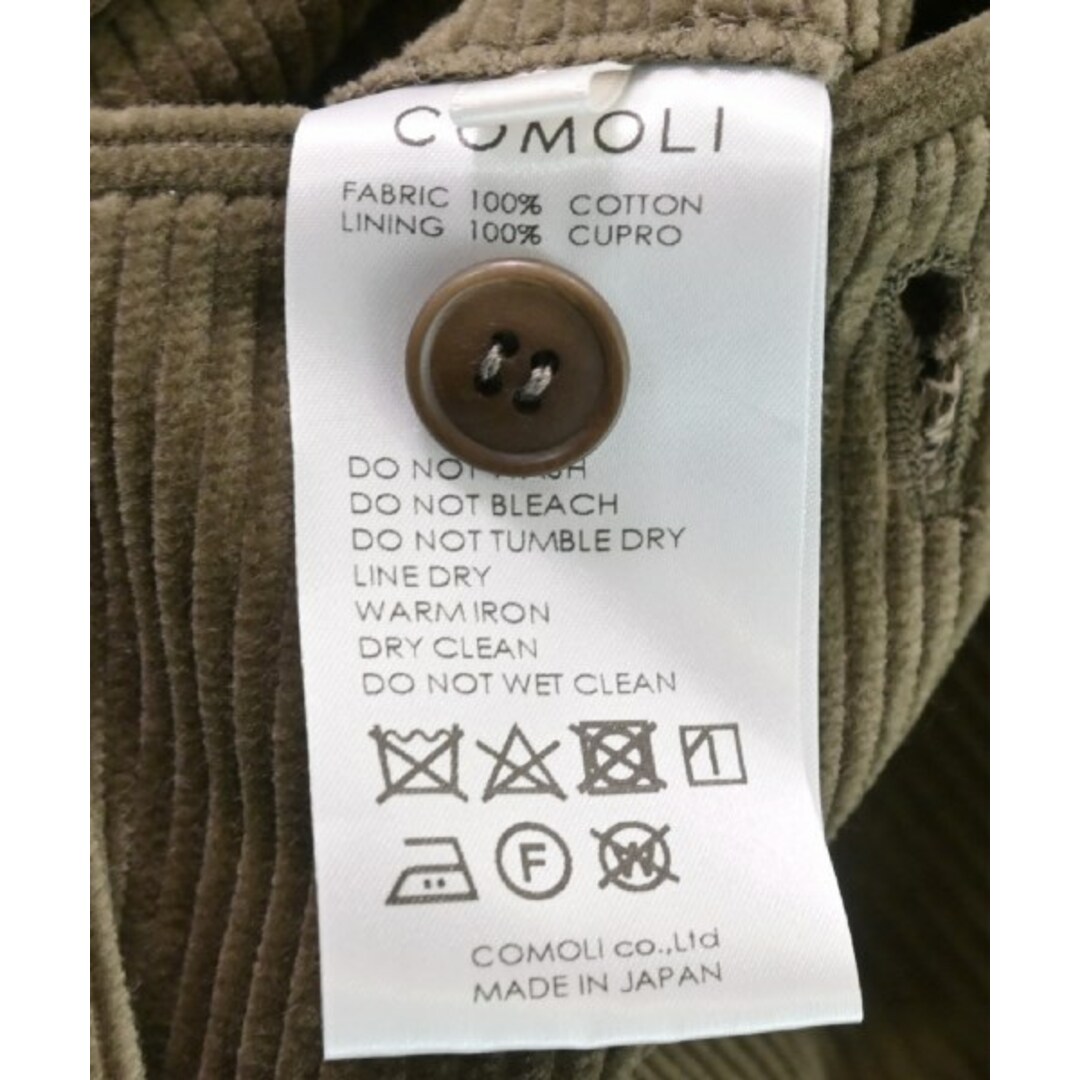 COMOLI(コモリ)のCOMOLI コモリ パンツ（その他） 2(M位) カーキ 【古着】【中古】 メンズのパンツ(その他)の商品写真