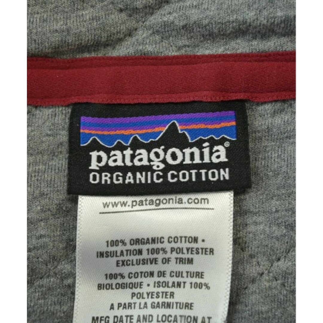 patagonia(パタゴニア)のpatagonia パタゴニア スウェット S グレー 【古着】【中古】 メンズのトップス(スウェット)の商品写真