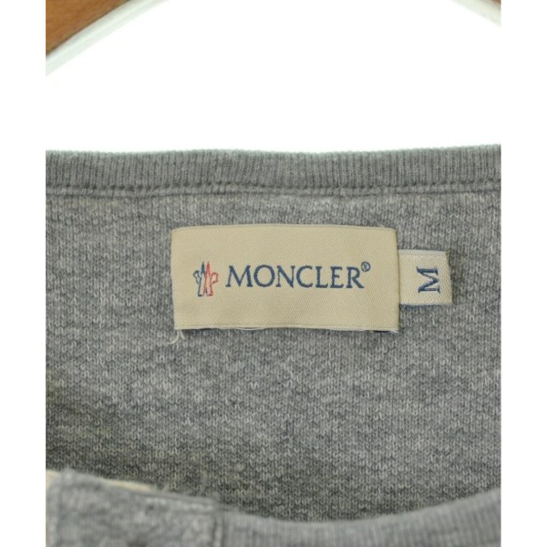 MONCLER(モンクレール)のMONCLER モンクレール スウェット M グレー 【古着】【中古】 メンズのトップス(スウェット)の商品写真