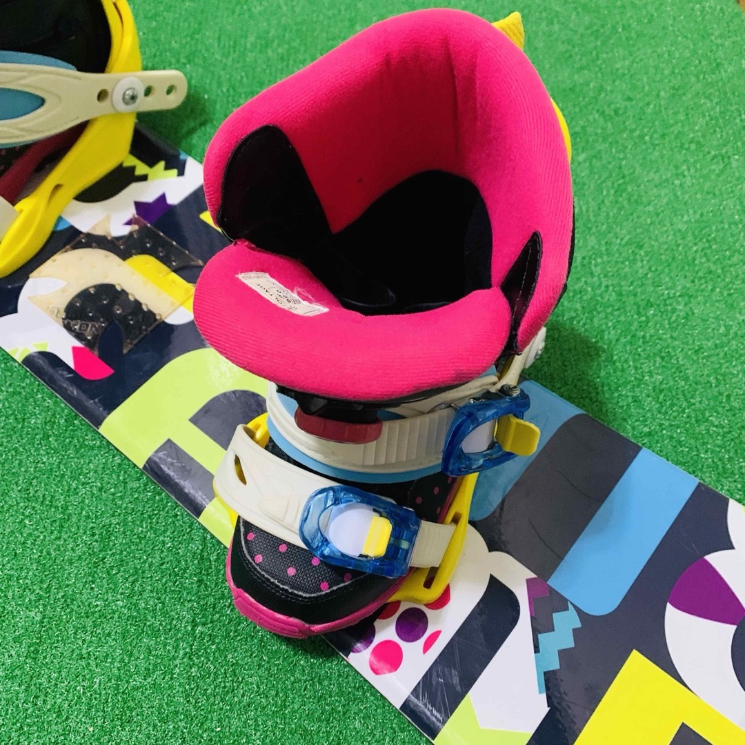Ignio(イグニオ)の6179 IGNIO 120cm 子供用　スノーボード　3点セット　ブーツ付き スポーツ/アウトドアのスノーボード(ボード)の商品写真