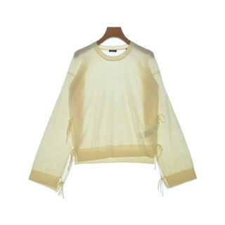 ジルサンダーネイビー(JIL SANDER NAVY)のJIL SANDER NAVY ジルサンダーネイビー ニット・セーター S 白系 【古着】【中古】(ニット/セーター)