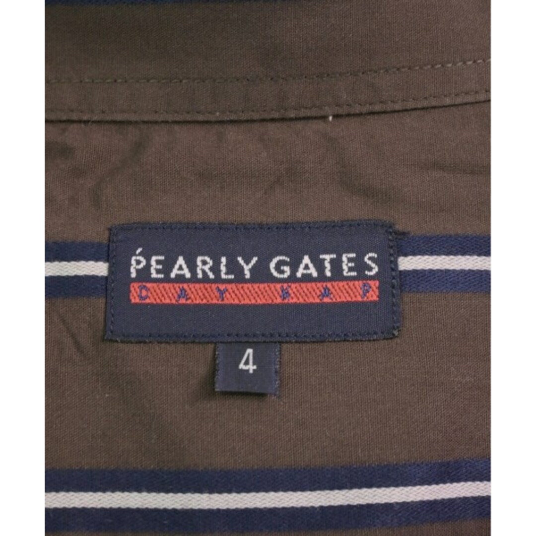 PEARLY GATES(パーリーゲイツ)のPEARLY GATES カジュアルシャツ 4(M位) 【古着】【中古】 メンズのトップス(シャツ)の商品写真