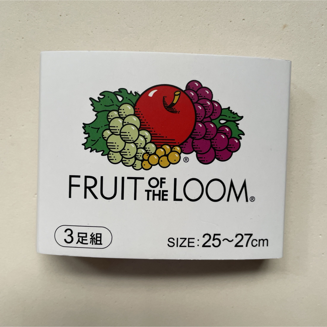 FRUIT OF THE LOOM(フルーツオブザルーム)の【お買い得セット】 フルーツオブザルーム 靴下 ソックス 6足（25-27cm） メンズのレッグウェア(ソックス)の商品写真