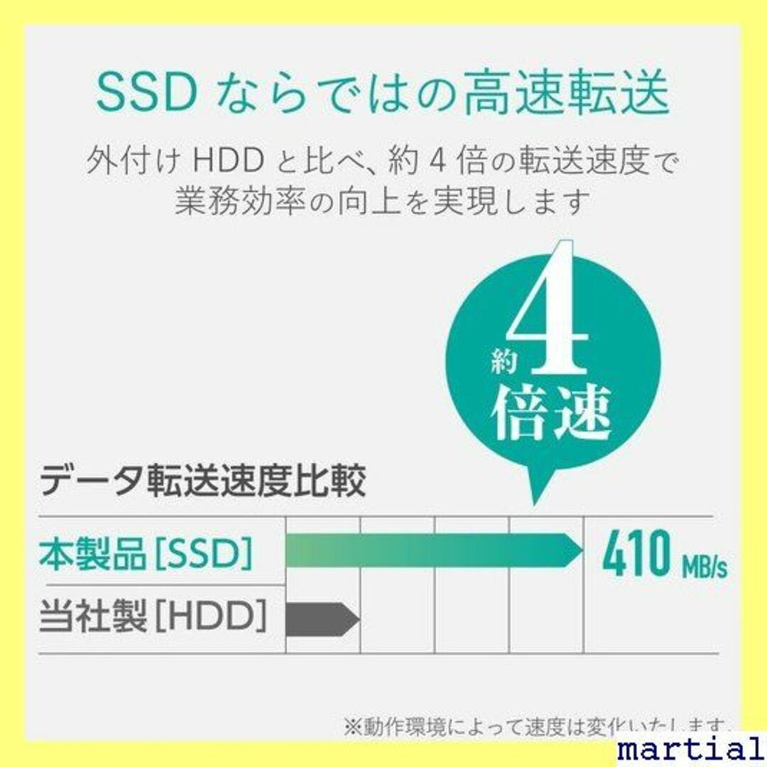 ☆人気商品☆ エレコム 外付けSSD 480GB USB3 480GRD 199の通販 by ね