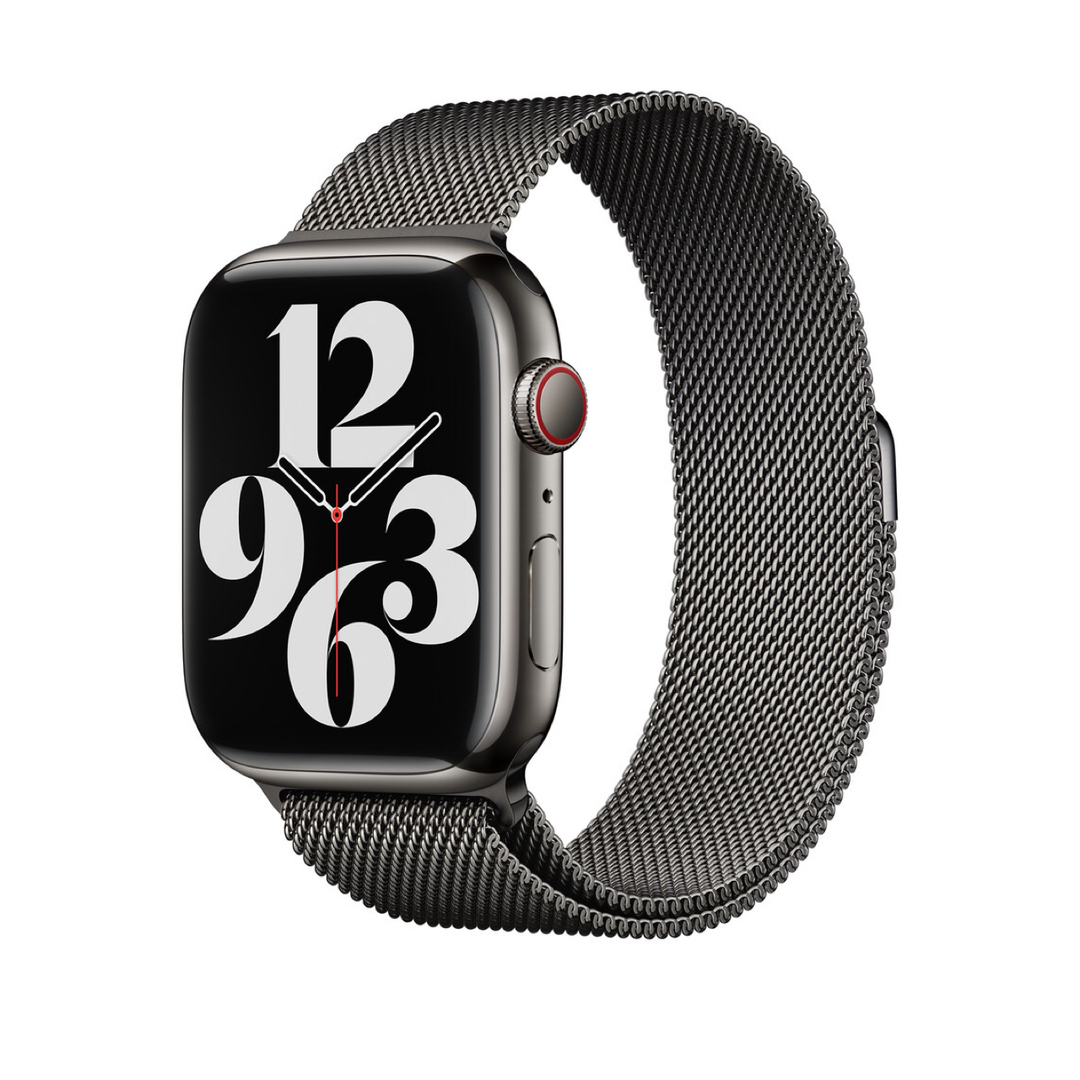 スマートフォン/携帯電話純正ミラネーゼループ AppleWatch Series4 40mm ステンレス