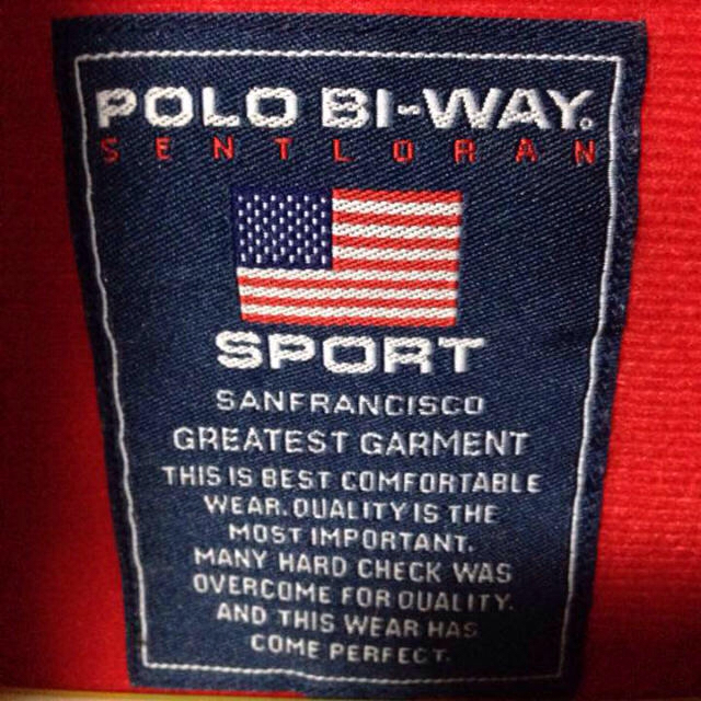 POLO RALPH LAUREN(ポロラルフローレン)のmk様 専用 90s POLO BI-WAY SPORTのナイロンジャケット メンズのジャケット/アウター(ナイロンジャケット)の商品写真