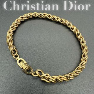 クリスチャンディオール(Christian Dior)の美品 Christian Dior 2756 ツイストブレスレット ゴールド(その他)