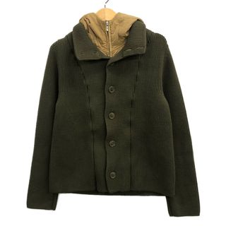 シーピーカンパニー(C.P. Company)の美品 シーピーカンパニー ニットドッキングフードJKT メンズ 2(カーディガン)