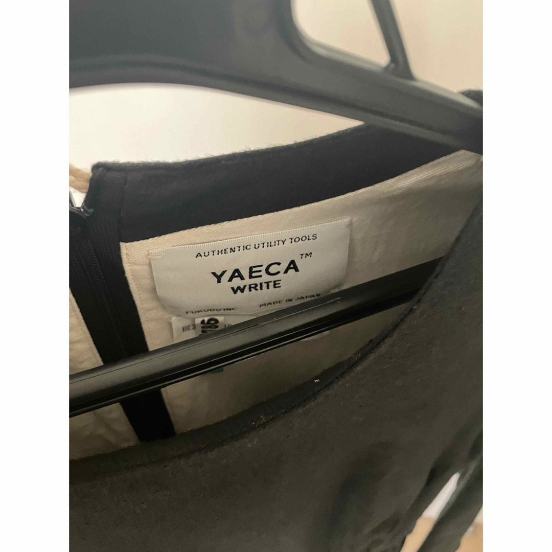 YAECA(ヤエカ)のYAECA ヤエカ タックドレス  ワンピース 美品 卒業式 入学式 セレモニー レディースのワンピース(ロングワンピース/マキシワンピース)の商品写真