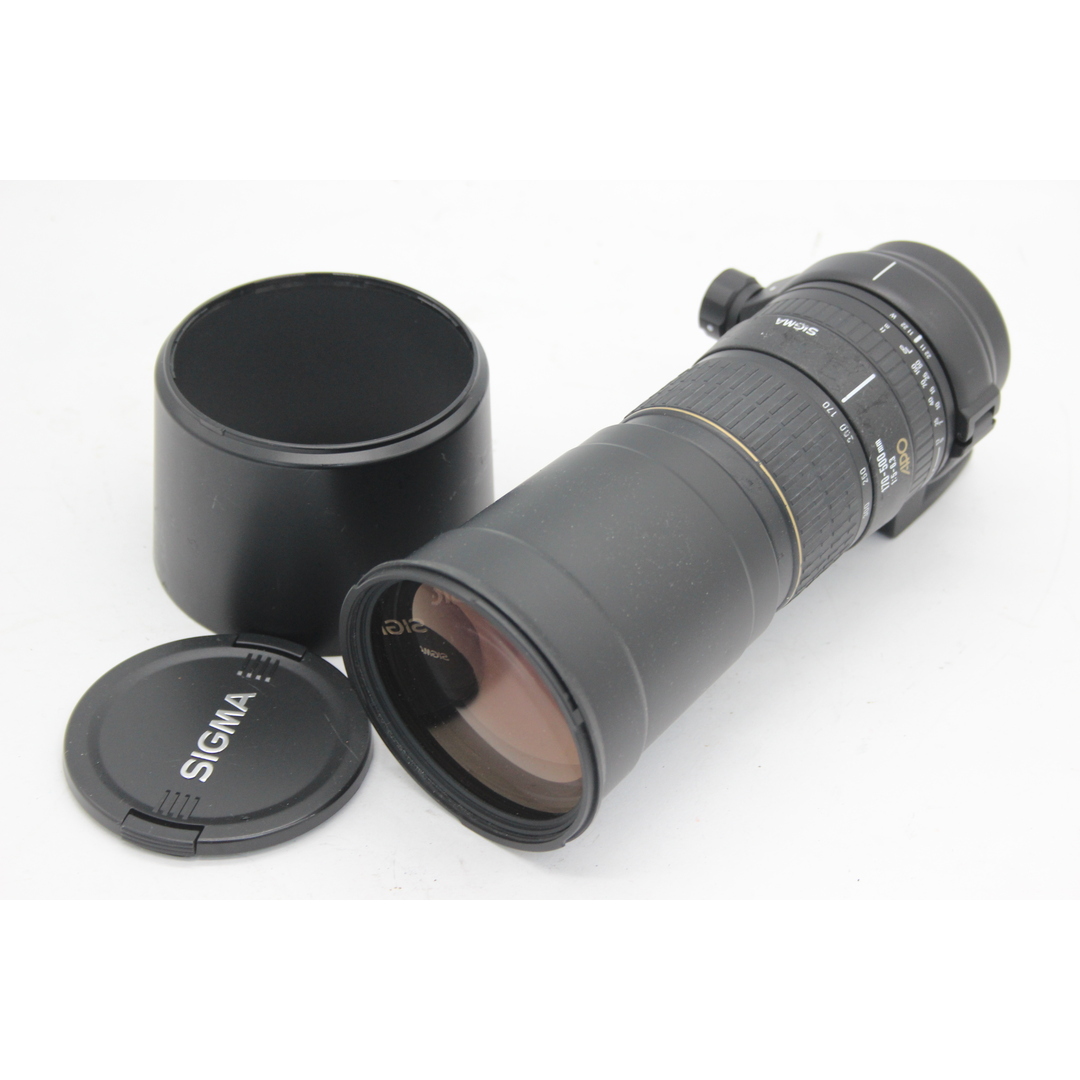 【返品保証】 シグマ Sigma 170-500mm F5-6.3 APO 三脚座 フード付き ソニーミノルタマウント レンズ  s5513当店での3つサービス