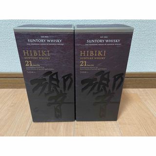 サントリー(サントリー)の※山本様専用　響21年2本セット　ホログラムシール付き(ウイスキー)