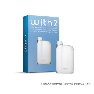 プルームテック(PloomTECH)の【新品未使用】JT ウィズ2（with2）・スターターキット＜ホワイト＞(タバコグッズ)