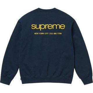 シュプリーム(Supreme)のSupreme NYC Crewneck L(スウェット)