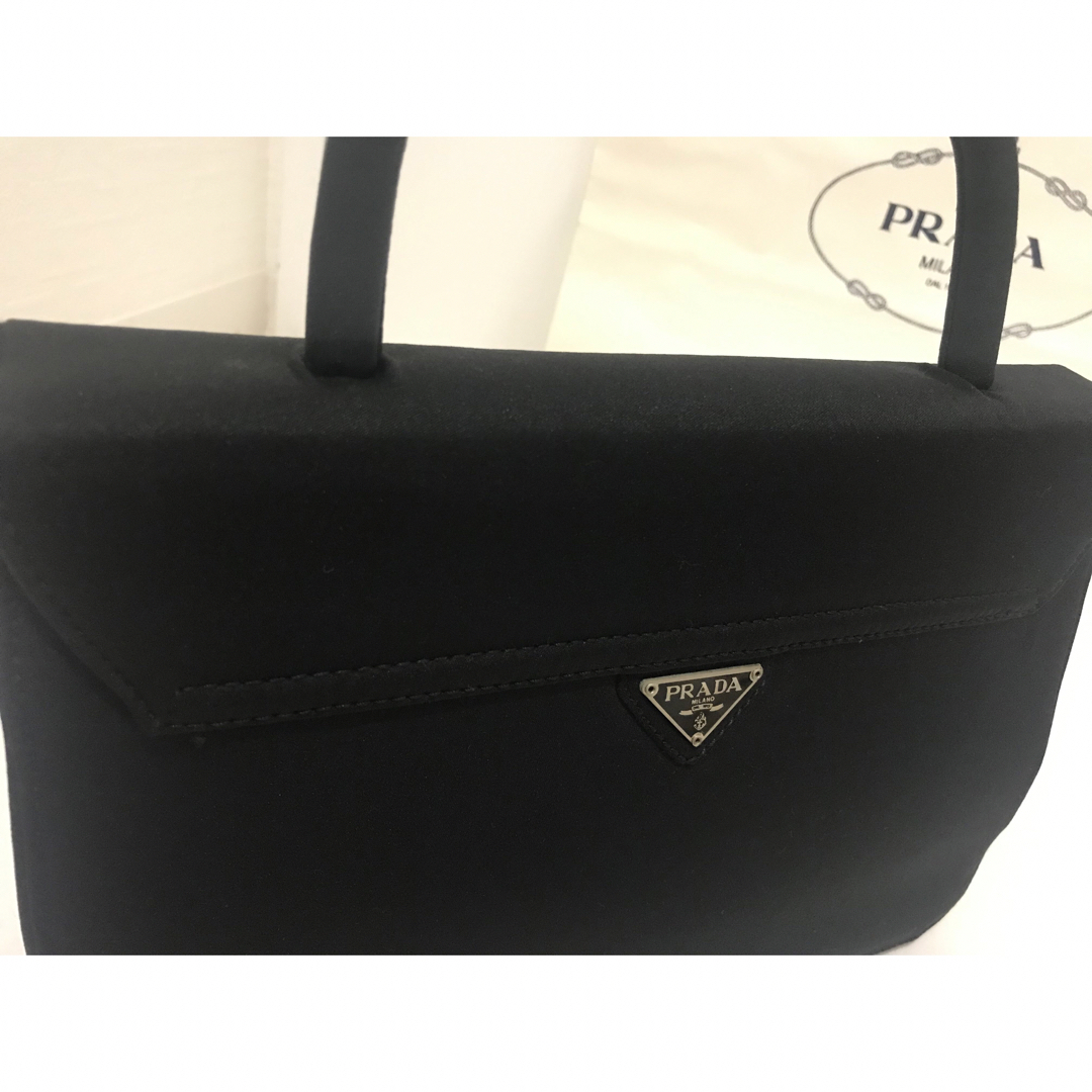 PRADA - PRADAプラダネロ 黒冠婚葬祭 フォーマルハンドバッグの PRADA - PRADAプラダネロ 黒冠婚葬祭 フォーマルハンドバッグの