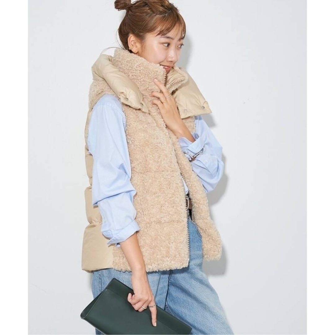 Plage(プラージュ)の新品 Plage【DUNO/デュノ】ECO POODLE FUR VEST レディースのジャケット/アウター(ダウンベスト)の商品写真