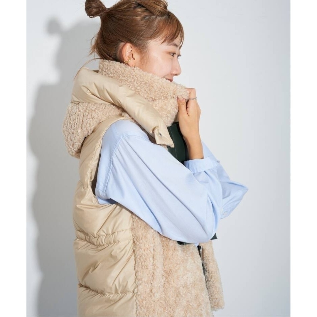 Plage(プラージュ)の新品 Plage【DUNO/デュノ】ECO POODLE FUR VEST レディースのジャケット/アウター(ダウンベスト)の商品写真