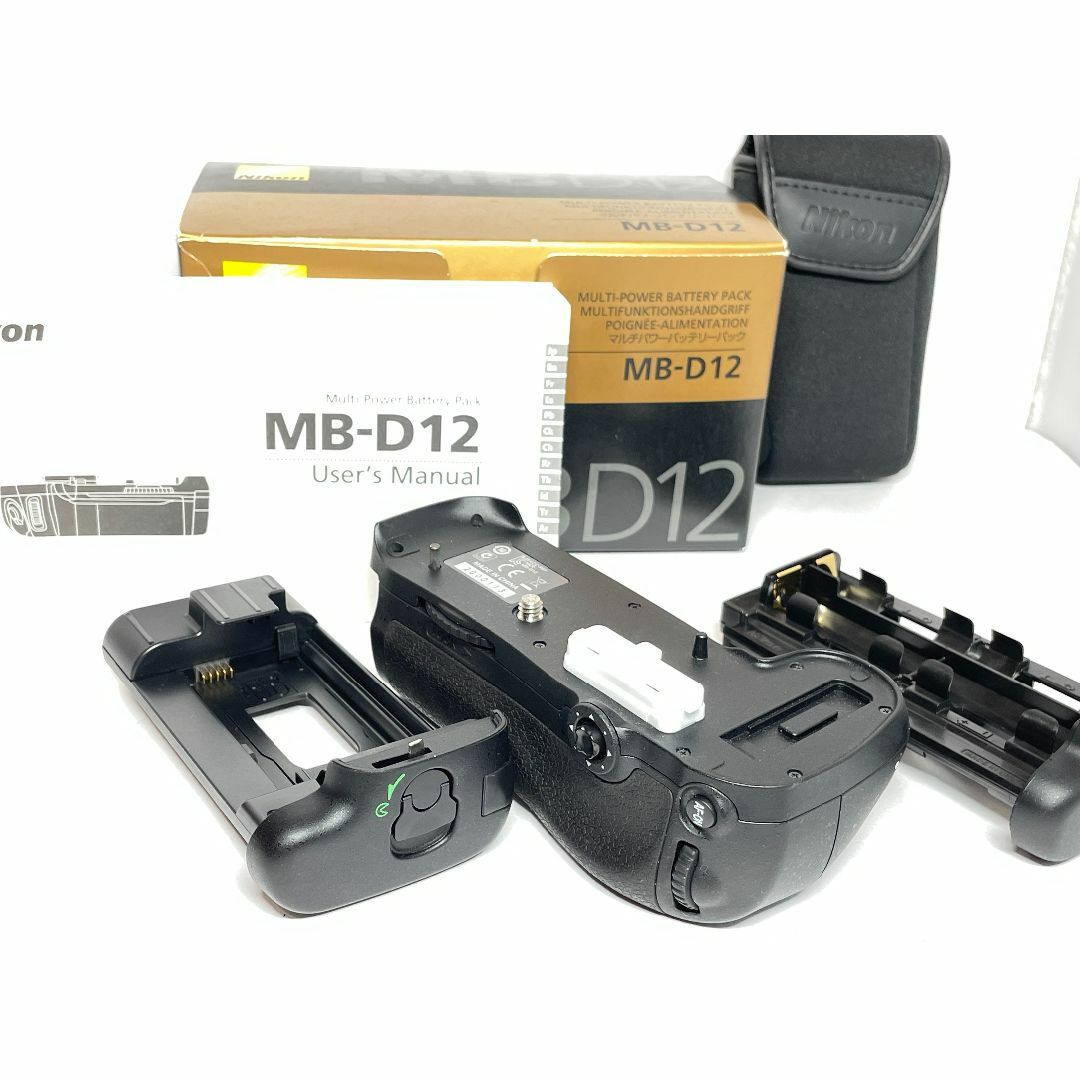 付属品極上品 ニコン MB-D12 マルチパワーバッテリーパック