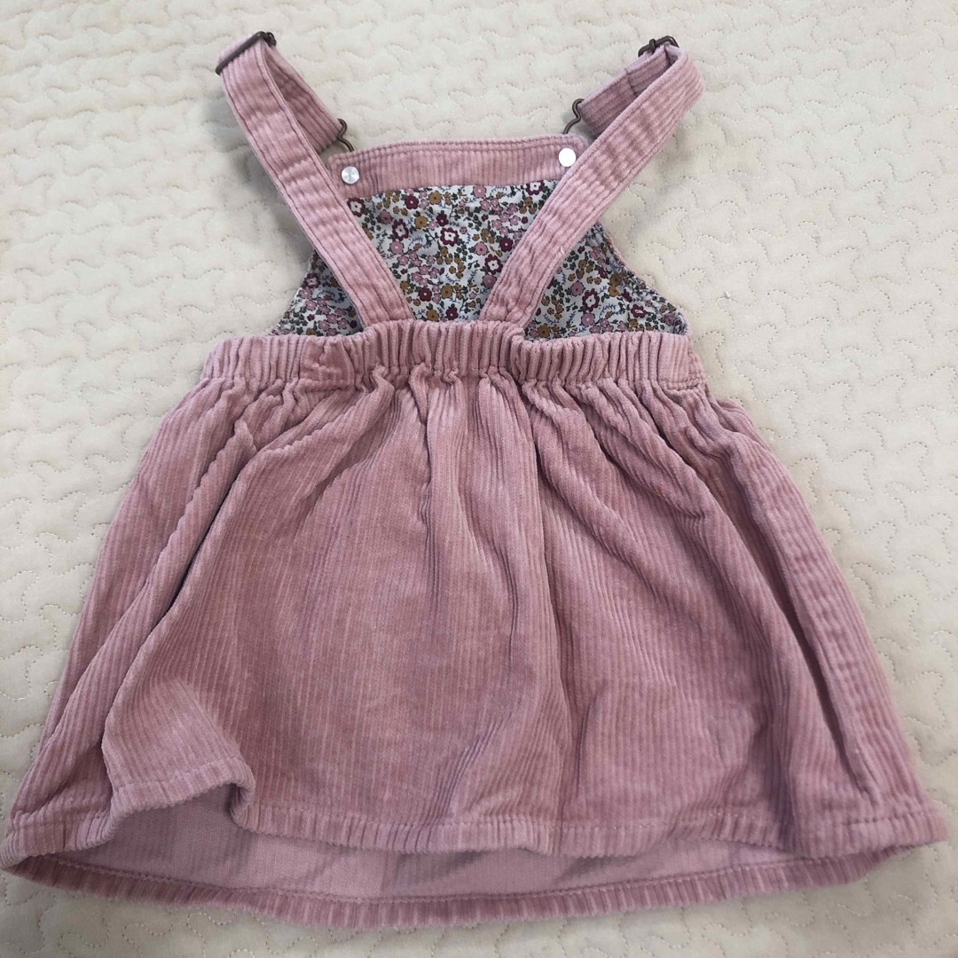 ZARA KIDS(ザラキッズ)のZARA  ジャンパースカート　80センチ キッズ/ベビー/マタニティのベビー服(~85cm)(ワンピース)の商品写真