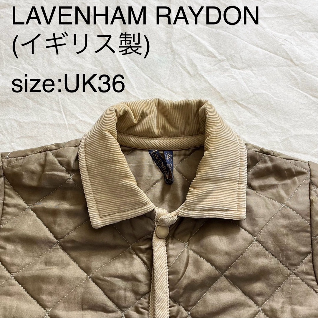 LAVENHAM(ラベンハム)のLAVENHAMキルティングジャケットRAYDON(イギリス製) レディースのジャケット/アウター(ブルゾン)の商品写真