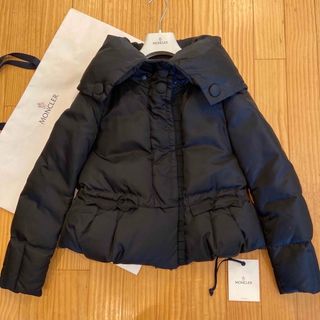 モンクレール(MONCLER)の【激レア】MONCLER モンクレール ORNE 黒 1 女優襟(ダウンジャケット)