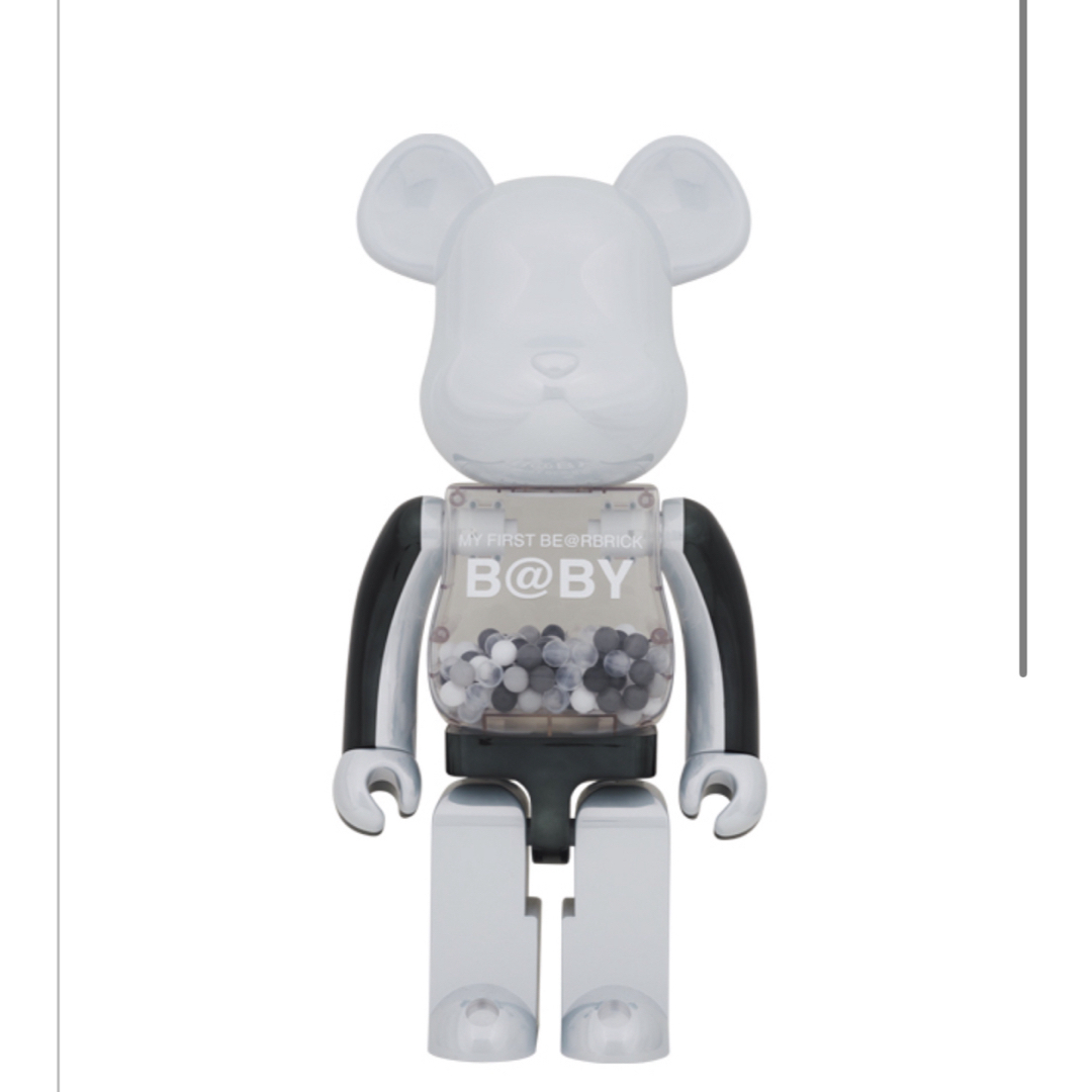 BE@RBRICK(ベアブリック)のMY FIRST BE@RBRICK B@BY BLACK & WHITE  エンタメ/ホビーのフィギュア(その他)の商品写真