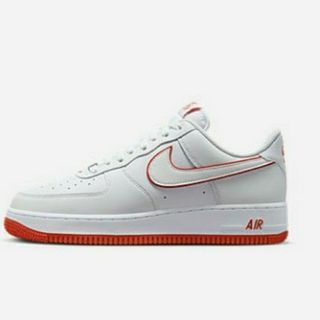 ナイキ(NIKE)のナイキ　エアフォース1 07 新品未使用　28.5cm　タグ・箱付き　オレンジ(スニーカー)