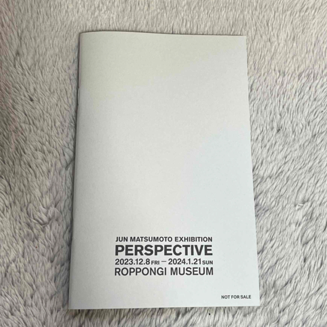 嵐(アラシ)のPERSPECTIVE    嵐 松本潤  どうする家康　個展　冊子 エンタメ/ホビーのタレントグッズ(アイドルグッズ)の商品写真