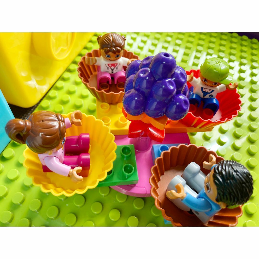 コーヒーカップver.2　アンパンマンブロックラボ　レゴデュプロ互換品 LEGO キッズ/ベビー/マタニティのおもちゃ(知育玩具)の商品写真