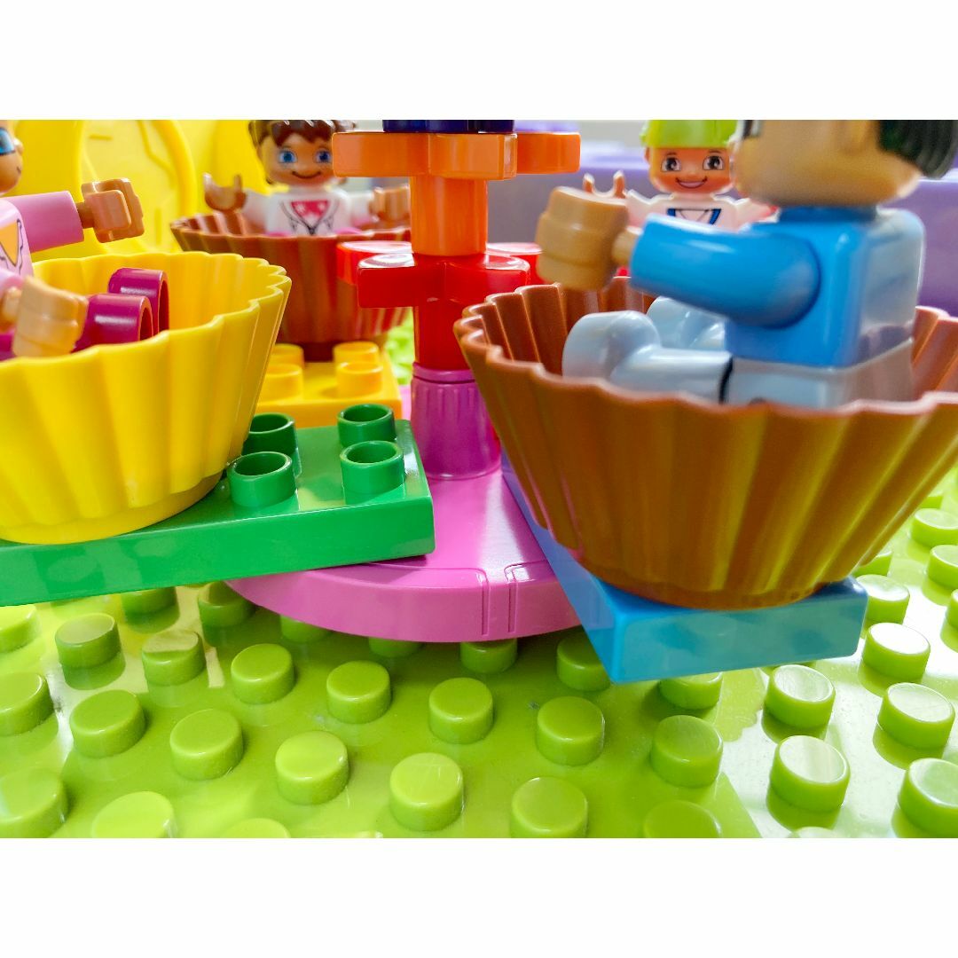 コーヒーカップver.2　アンパンマンブロックラボ　レゴデュプロ互換品 LEGO キッズ/ベビー/マタニティのおもちゃ(知育玩具)の商品写真