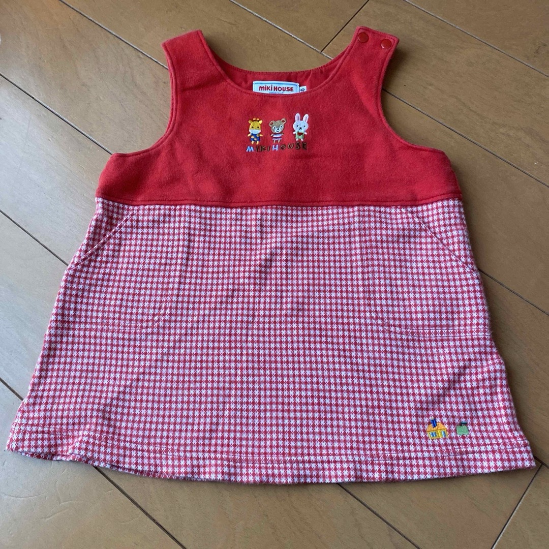 mikihouse(ミキハウス)のミキハウス　ワンピース キッズ/ベビー/マタニティのキッズ服女の子用(90cm~)(ワンピース)の商品写真