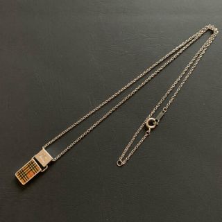 バーバリー(BURBERRY)のBURBERRY バーバリー　シルバー925 ノバチェック　ネックレス　正規品(ネックレス)