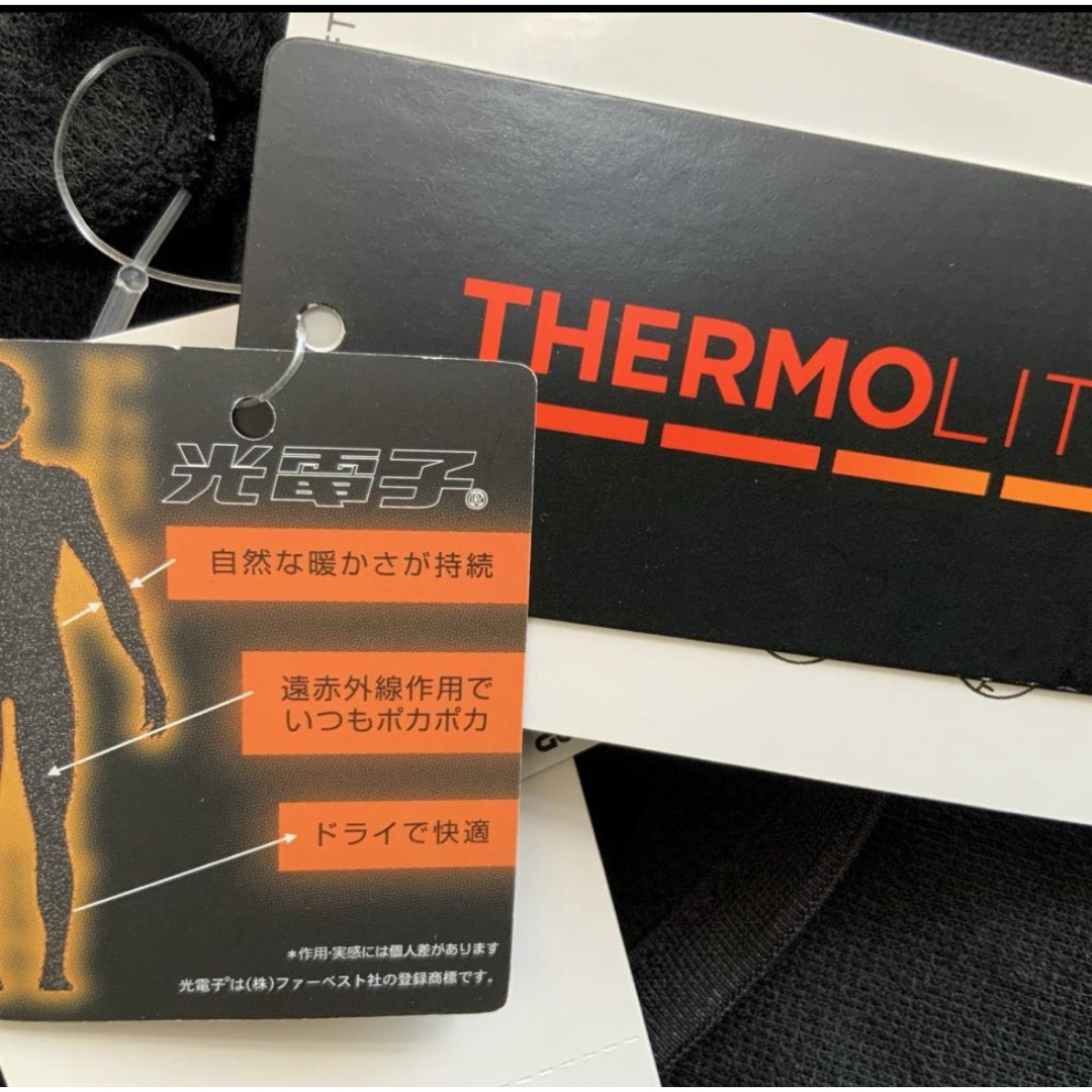 Black & White Sportswear(ブラックアンドホワイトスポーツウェア)のblack＆white GOLF【Ｌ】秋冬 THERMO LITE 長袖シャツ スポーツ/アウトドアのゴルフ(ウエア)の商品写真