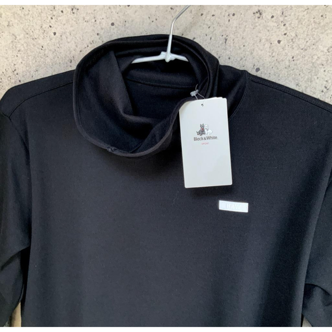 Black & White Sportswear(ブラックアンドホワイトスポーツウェア)のblack＆white GOLF【Ｌ】秋冬 THERMO LITE 長袖シャツ スポーツ/アウトドアのゴルフ(ウエア)の商品写真