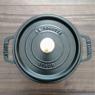 STAUB - 新品！ストウブ STAUB ピコ・ココット ラウンド 14cm バジル