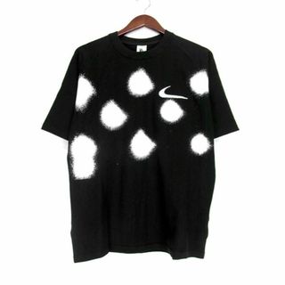 ナイキ(NIKE)のナイキ NIKE × オフホワイト OFF WHITE ■ 【 Spray Dot Tee CU2477 010 】 スプレー ロゴ プリント Tシャツ f20162(Tシャツ/カットソー(半袖/袖なし))