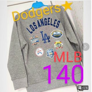 メジャーリーグベースボール(MLB)の大谷翔平 ドジャーストレーナー 140　メジャーリーグ　MLB 男の子140(Tシャツ/カットソー)