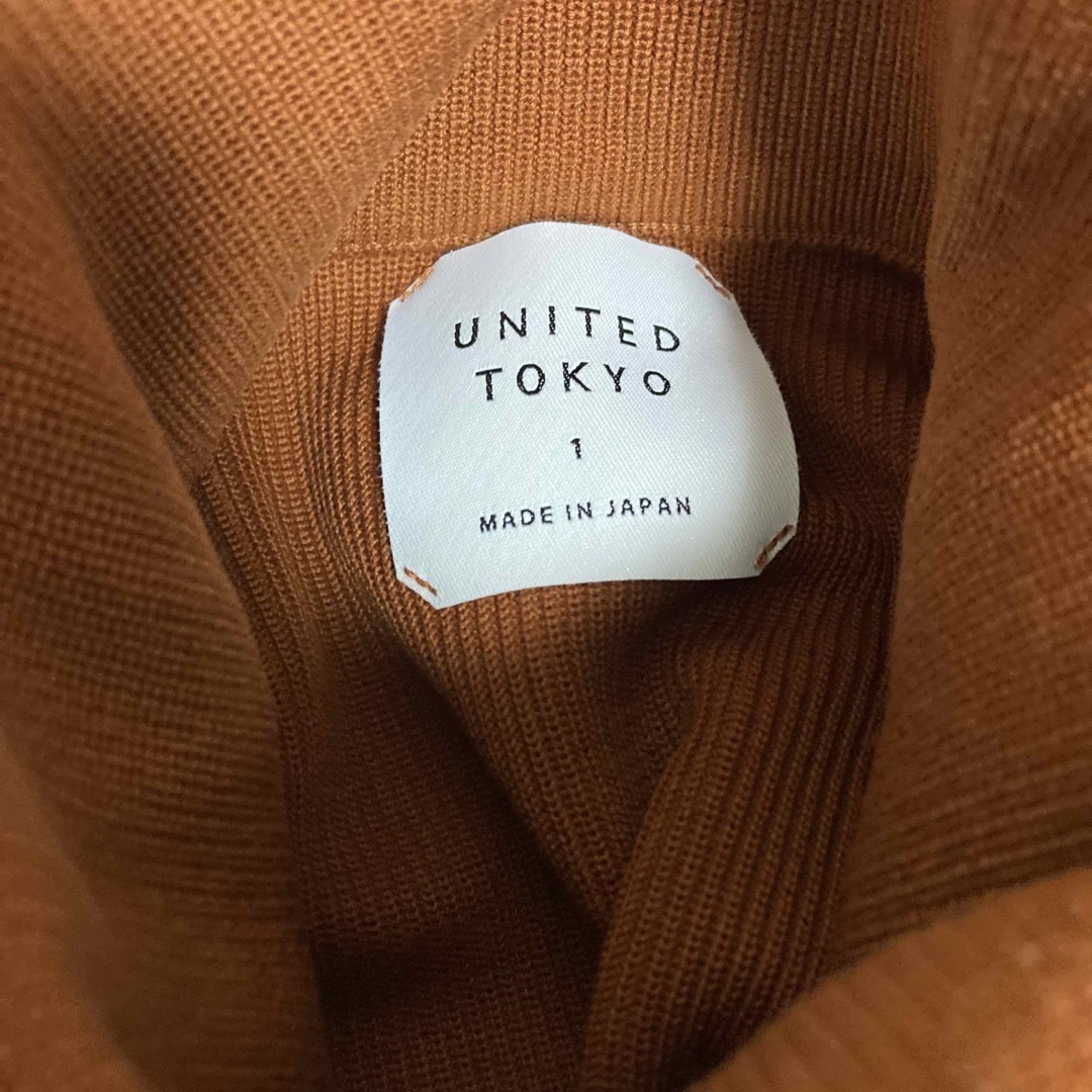 【united tokyo】men's 畦タートルネックニット〈3色セット価格〉