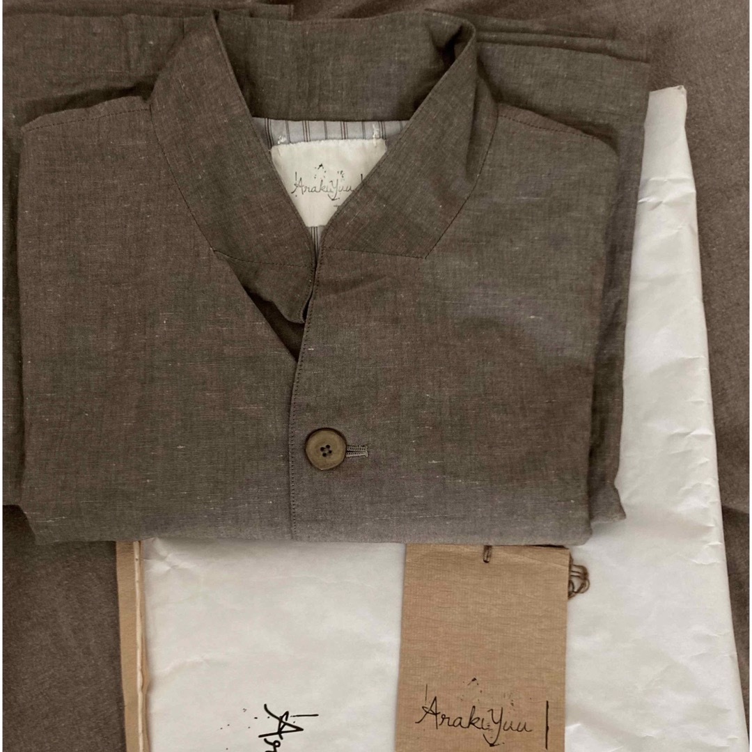 Paul Harnden(ポールハーデン)のAraki Yuu Atelier Coat アラキユウ メンズのジャケット/アウター(ステンカラーコート)の商品写真