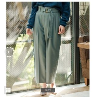 アダムエロぺ(Adam et Rope')のアダム・エ・ロペ♡美品ウールパンツ(クロップドパンツ)