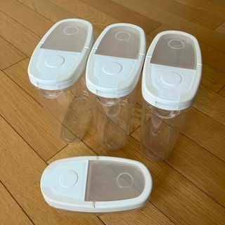 イケア(IKEA)の IKEA 365+ 乾燥食品用容器 ふた付き 4個(容器)