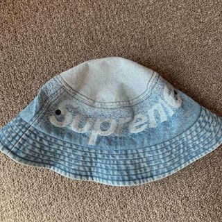 シュプリーム(Supreme)のSupreme Fade Jacquard Denim Crusher Blue(ハット)