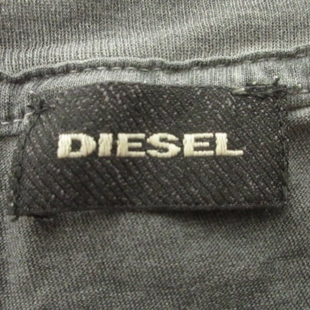 DIESEL(ディーゼル)のディーゼル DIESEL Tシャツ ヴィンテージ加工 M グレー ■GY09 メンズのトップス(Tシャツ/カットソー(半袖/袖なし))の商品写真