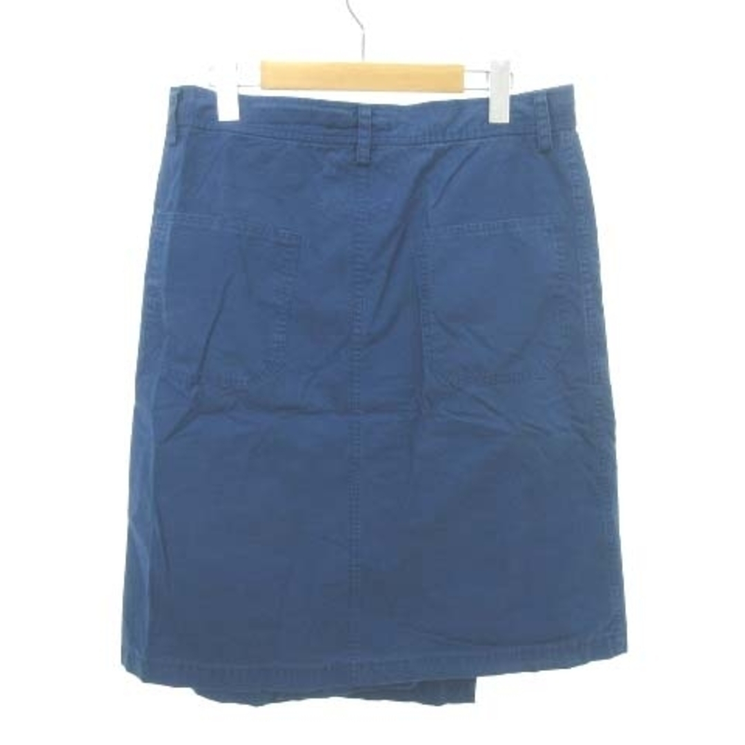 ユニバーサルティシュ ひざ丈 スカート 約XXLサイズ 青 ブルー OKZ レディースのスカート(ひざ丈スカート)の商品写真