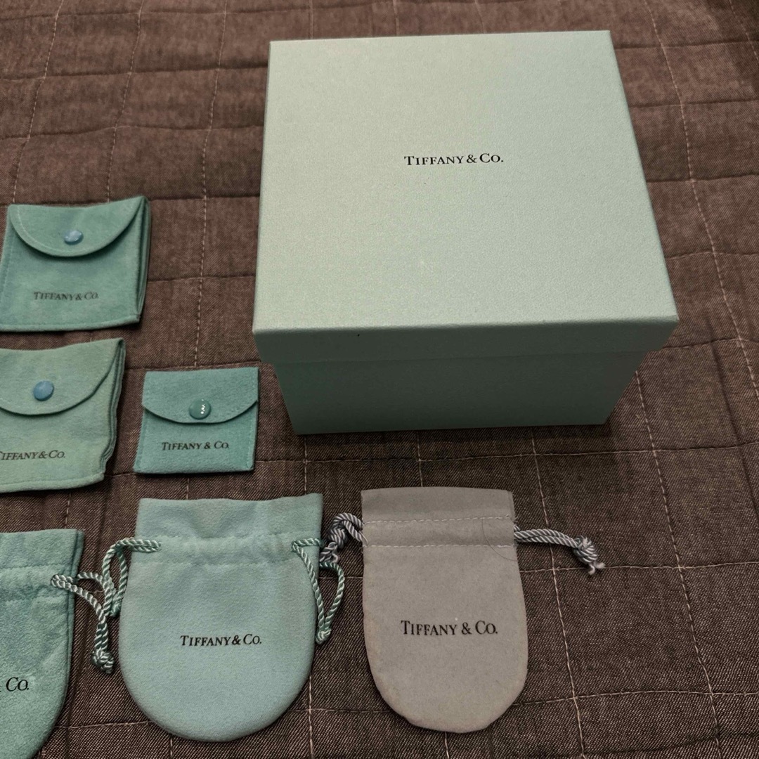 Tiffany & Co. - TIFFANY&Co ティファニー 箱 ジュエリーポーチ Tiffany & Co. - TIFFANY&Co ティファニー 箱 ジュエリーポーチ