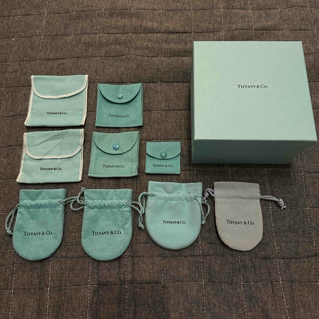 Tiffany & Co. - TIFFANY&Co ティファニー 箱 ジュエリーポーチ Tiffany & Co. - TIFFANY&Co ティファニー 箱 ジュエリーポーチ