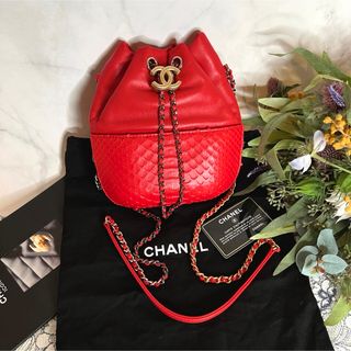 ルイヴィトンシャネル　CHANEL【正規品】極美品　バッグ　チェーン　マトラッセ　パイソン