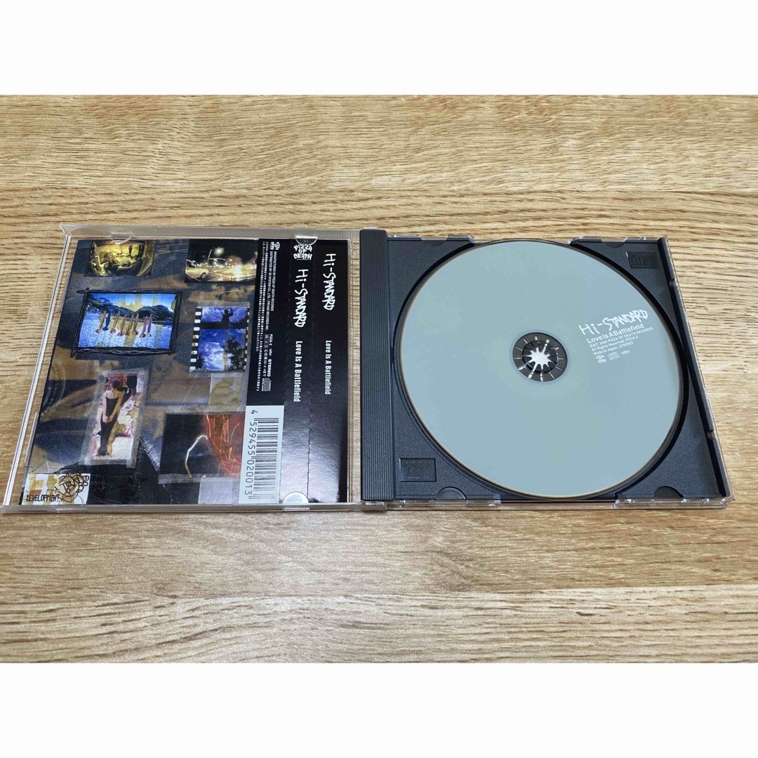 HIGH!STANDARD(ハイスタンダード)のLove　is　a　Battlefield エンタメ/ホビーのCD(ポップス/ロック(邦楽))の商品写真